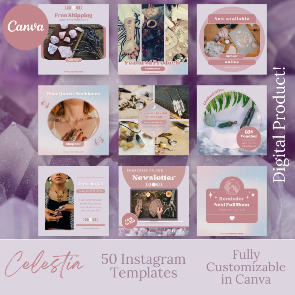 Crytal Store Instagram Template (1)