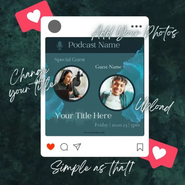 Green Podcast Instagram Template 5