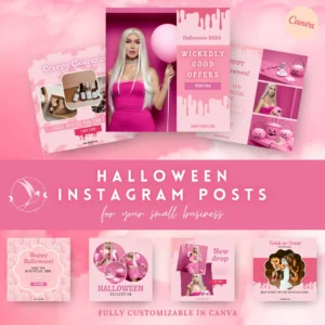 Halloween sales and promotions instagram posts