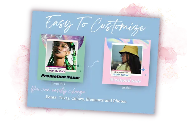 Customizable premade templates Customizable Premade Templates